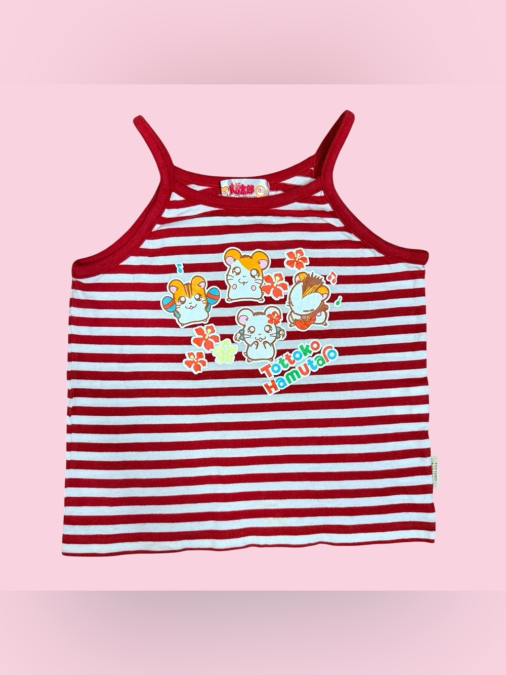 Hamtaro stripe cami